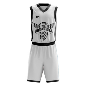 Jersey de baloncesto sublimado personalizado de fábrica de alta calidad uniforme de baloncesto de calor camisetas sin mangas de baloncesto de diseño de talla grande - Product Image 3