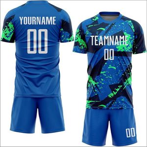 เสื้อฟุตบอลพรีเมียมปี 2024 ขายส่ง พิมพ์โลโก้ตามสั่ง พิมพ์ดิจิทัล โพลีเอสเตอร์ 100% ชุดยูนิฟอร์มสำหรับผู้ใหญ่แบบ unisex - Product Image 5