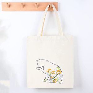 Sac fourre-tout en toile de coton biologique avec broderie personnalisée pour le bricolage, la publicité, cadeau Sacs fourre-tout 100% coton pour femmes OEM fabriqués au Vietnam - Product Image 1