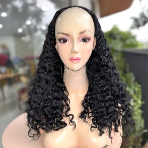 Peluca de Cabello Humano con Parte en V de la Mejor Calidad a Precio de Mayoreo, Color Natural, Pelucas de Cabello Liso con Parte en V para Mujer - Product Image 6