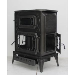 Estufa de Cocina de Hierro Fundido Modelo DORELLO SOBA MF225 con Horno para Uso en Cocinas de Bungalows - Product Image 2