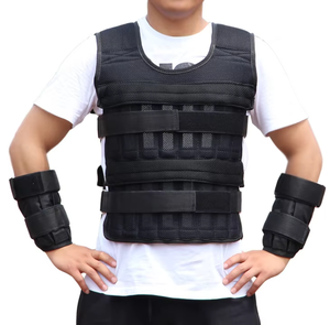 Factory Price <b>20kg</b> Training <b>Weighted</b> <b>Vest</b> Adjustable Fit Unisex Use for Workout Strength and Endurance <b>Weighted</b> <b>Vests</b> Unisex - Product Image 2