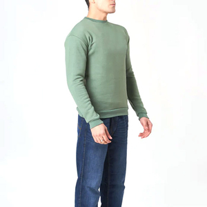 2026 High Quality Cotton Crewneck Waterproof Anti-Wrinkle Fleece Knitted Print Quick Dry Breathable Eco-Friendly Sweatshirts Men - Product Image 3