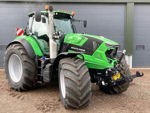 Deutz-Fahr 6215 TTV Tractor de motor diésel 4x4 Mini tractor para caminar con 30-120HP Potencia nominal condición usada - Product Image 6