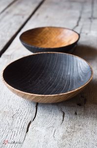 ALTO PERFECTO VERSÁTIL ARTESANÍA Tazón de masa de madera Hecho a mano para frutas o ensaladas Tazón de granja rústico vintage de alta calidad - Product Image 6