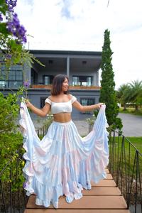 2025 verano ropa de playa vestido de vacaciones algodón Floral suelto Casual falda modesta vestido de fiesta de noche para mujeres Festival Hippie vestido - Product Image 5