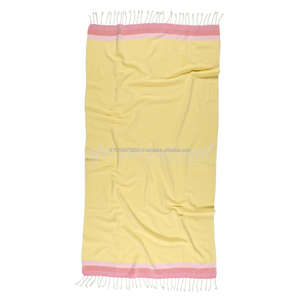 Ayder pashtemal-toallas turcas de Fouta, ropa de baño, Hamam, manta de algodón de bambú, naranja, verde, colección de arcoíris, venta al por mayor - Product Image 6