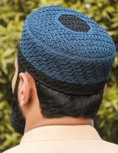 พื้นผิวมุสลิมแบบเย็บสไตล์กริดสำหรับการอธิษฐานงานทำด้วยมือสำหรับพิธีทางศาสนางานปาร์ตี้แบบลำลอง - Product Image 2