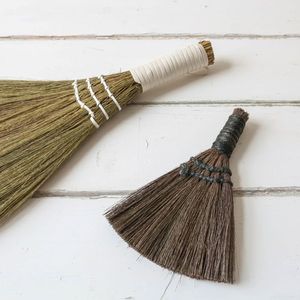 Balai en bois artisanal fabriqué au Vietnam balai de jardin avec manche en bambou outil de nettoyage de pelle à poussière - Product Image 5