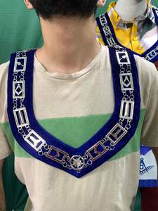 TABLIER DE MAÇON AVEC COLLIER BLEU HOUSE MASTER - Product Image 2