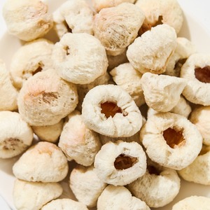 Top choice freeze dried lychee meat cheap price dehydrated dry lychees from top manufacturer - Product Image 1