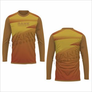 T-shirt décontracté pour homme à manches longues, tissu doux au toucher et respirant, t-shirt à manches longues tendance pour homme - Product Image 6