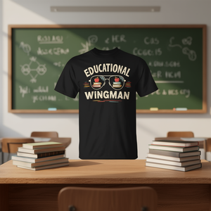 Camiseta educativa Wingman, regalo para profesores y asistentes de enseñanza, para educadores - Product Image 3