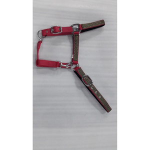 Équipement de licou de cheval en cuir personnalisé OEM Bride Produits équins Halter de cheval Turnout Accessoires de cheval Halter de bride en nylon - Product Image 3