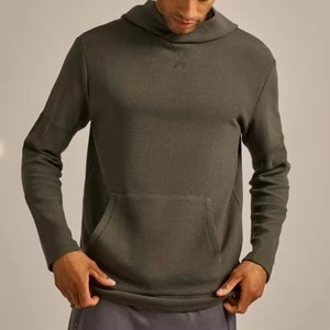 Sudadera con Capucha Extra Grande, Sudadera Básica de Algodón Combinado, Sudaderas Extra Grandes para Hombre, Sudaderas Extra Grandes Personalizadas - Product Image 1