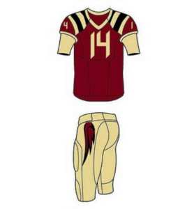 Uniformes de Fútbol Americano al por Mayor de Fábrica, Número de Equipo Bordado, Tejido Elástico en 4 Direcciones, Uniformes de Fútbol Americano al por Mayor con Características Personalizadas - Product Image 1