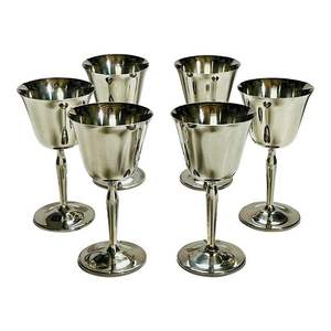 Copas de Metal de Doble Pared Elegantes y de Lujo para Beber y para Bar, en Tamaños y Formas Personalizadas, Copas de Vino Bien Acabadas - Product Image 6