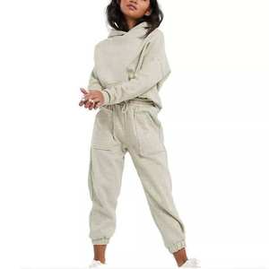 Best Quality Winter Plus Size Solid <b>Women's</b> <b>Clothing</b> Tracksuits Customized Hoodies Sportswear Activewear Wholesale price low Moq - Product Image 1