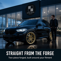 Jantes forgées classiques à cinq branches en or, 2 pièces, 18, 19, 20, 21 pouces, 5x112, 5x114.3, 5x120, Lexus LX570