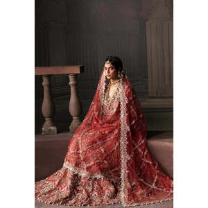 Vestido de Novia Formal Largo Afrozeh Lavinia TC-1472, Vestido de Gala con Cintura Baja y Escote Corazón, Vestido de Novia de Encaje - Product Image 4