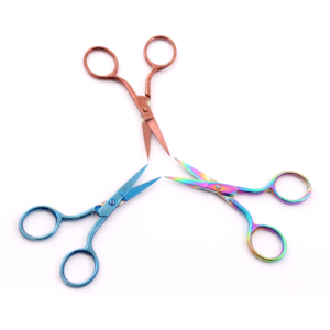Vente en gros Ciseaux à sourcils japonais en acier inoxydable de couleur noire Mini manucure Ciseaux à cuticules Marque privée - Product Image 6