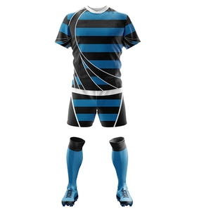 Uniforme de rugby professionnel maillot et short respirant léger à séchage rapide pour le jeu et la pratique - Product Image 2
