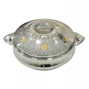Exclusive Quality Wooden <b>Food</b> Serving Hot Pot With Stainless Steel Lid <b>Food</b> <b>Server</b> <b>Buffet</b> <b>Warmer</b> Casserole Dish for Wedding Use - Product Image 4