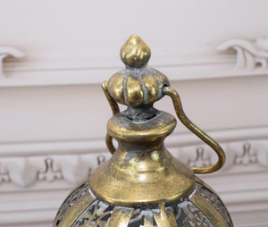 Lanterne marocaine faite à la main Beau design en métal pour une décoration élégante et une ambiance chaleureuse pour Noël Grande valeur - Product Image 4