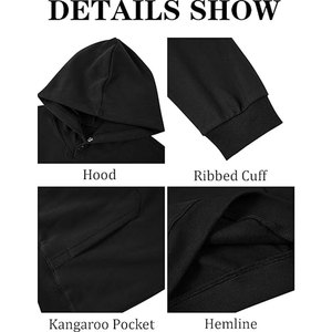 เสื้อฮู้ดมีฮู้ดโอเวอร์ไซส์ฤดูใบไม้ร่วงฤดูหนาว - Product Image 4