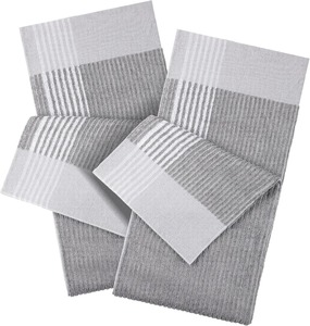 Perfect For Cleaning <b>Sport</b> <b>Towels</b> Cotton Premium Absorbent Golf <b>Towels</b> Gentle Ribbed Material in Stylish Black Gray White Navy - Product Image 2
