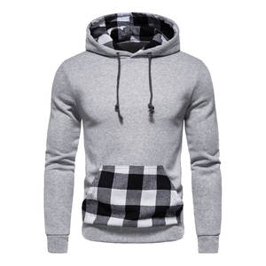 Sweat à capuche en molleton de coton doux pour homme, streetwear surdimensionné, pull décontracté chaud, logo personnalisé, OEM ODM, vente en gros de vêtements en vrac - Product Image 3