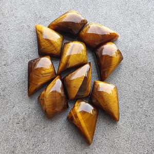 ว่าวตาเสือธรรมชาติทรงหลังเรียบปรับเทียบอัญมณีมีให้เลือกทุกขนาด - Product Image 5