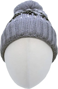 Gorros de Invierno Personalizados, Cómodos, Unisex, OEM, al por Mayor, de Alta Calidad, Cálidos, Suaves, de Felpa, Ajustables, con Pompón Personalizable - Product Image 2