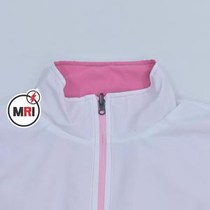 Chaqueta cortavientos de deporte al aire libre personalizada para mujer, chaqueta impermeable de poliéster con soporte, relleno de algodón, producto terminado transpirable - Product Image 4
