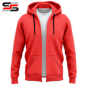 Ropa Deportiva Profesional Transpirable con Cremallera Sublimada, Sudaderas con Estampado 3D, Precios al por Mayor, Sudaderas Sublimadas Hechas a Medida - Product Image 3