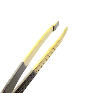 Pinzas para Pestañas Profesionales de Alta Precisión, de Acero Inoxidable Antimagnético, Punta Suave, Empaque Personalizado, Logotipo Personalizado - Product Image 2