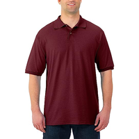 T-shirt en maille unisexe de qualité supérieure en polyester personnalisé, manches courtes, couleur unie, léger, respirant, formel, 200g