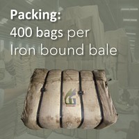 Grosir Karung Goni Ramah Lingkungan 120x70 cm 850g, Kualitas Makanan, Dapat Disesuaikan, Pemasok Kemasan Goodman Global Bangladesh