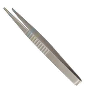 Pinzas Quirúrgicas Dentadas para Disección y Anatomía de Tejidos - Pinzas Médicas de Clase I con Certificación CE de 13 cm - Product Image 1