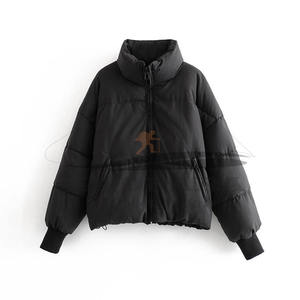 Chaquetas Elegantes y ligeras para mujer, Abrigo acolchado con cierre de cremallera, cuello levantado, ropa de abrigo de viaje cálida y acogedora - Product Image 2