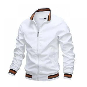 Bomber <b>Jacket</b> with Waterproof Fabric Custom Logo Embroidery Satin Shell and <b>Utility</b> Pockets for Bomber <b>Men</b> <b>Jacket</b> - Product Image 3