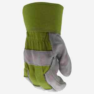 Guantes de trabajo de cuero antiestáticos Cuero de vaca Split Durable Heavy Duty Construcción industrial Aprobado Guantes de trabajo de cuero - Product Image 4