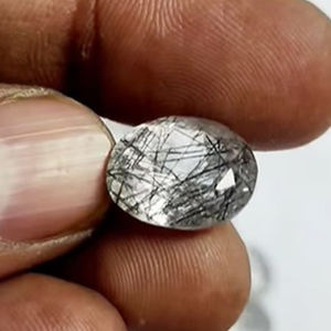 30ชิ้นแร่ควอตซ์สีดำธรรมชาติ10มม. ถึง20มม. รูปไข่ทรงกลม172 CTS ล็อต Iroc ขายพลอยคุณภาพสูงตัดเรา $79สำหรับทุกคน - Product Image 5