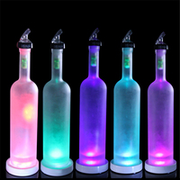 LED-Gewichtssensitive Untersetzer für Getränke Party Bar Geschenk Abschlussfeier Diwali Ramadan Mehrfarbig Langlebig Batteriebetrieben