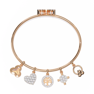 Fabulous 18K <b>Gold</b> Lab Grown Diamond Bracelet & <b>Bangle</b> - Product Image 3