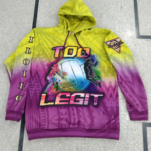 2024 Men's New Style Sublimated Samoa Club Hoodie Polyester Pullover Winter Sweatshirt Customized Design Puff 6XL Fleece - Product Image 1