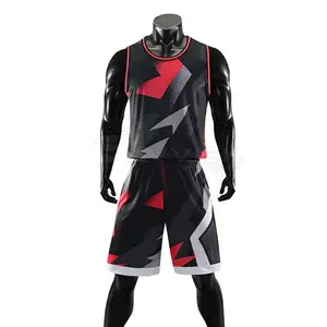 Factory Made Latest Design Basketball Uniform Training Basketball Uniform Sets kit Durable Basketball Uniform