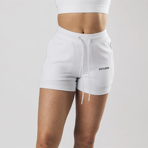 Saleh Enterprises Premium 100% Cotton Women Shorts Oversized Relaxed Fit Summer Fashion Casual Waterproof Breathable <b>Drawstring</b> - Product Image 2