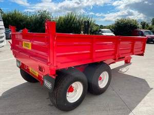 Remolque agrícola Remolque de tractor volquete hidráulico de 4 ruedas - Product Image 3