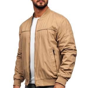 ขายส่งราคาสมเหตุสมผลผ้าไหมขนาดใหญ่ผู้ชายแจ็คเก็ตเครื่องบินทิ้งระเบิด/คุณภาพดีที่สุดโลโก้ของคุณเองบุรุษลงแจ็คเก็ตเครื่องบินทิ้งระเบิด - Product Image 3